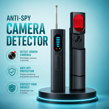 Vivomend™ Hidden Camera Detector (Military Grade, with built-in RF and GPS Tracking Detection)