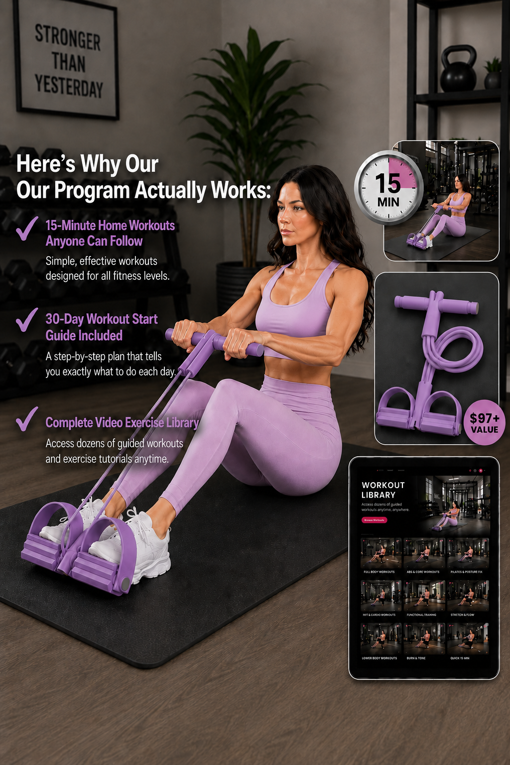 Vivomend™ Full Body Toning Exercise Band